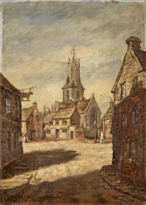 Minchinhampton Church, Stroud, Gloucestershire by W. Brigad